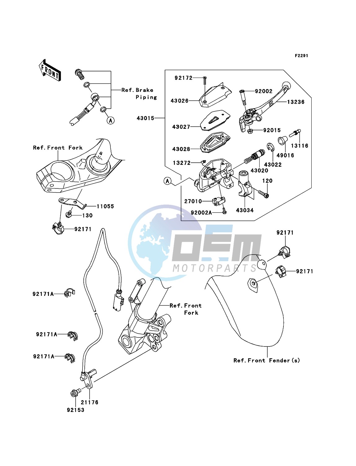 Front Master Cylinder