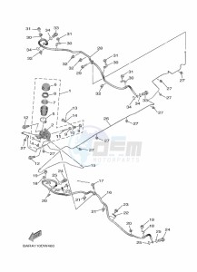 YXF850E YX85FPAN (BARK) drawing MASTER CYLINDER