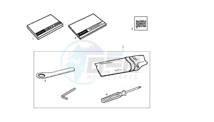 SENDA R X-RACE - 50 CC VTHSR1D1A EU2 drawing ACCESSORIES