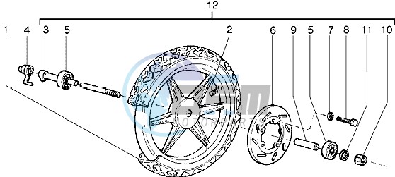 Front wheel