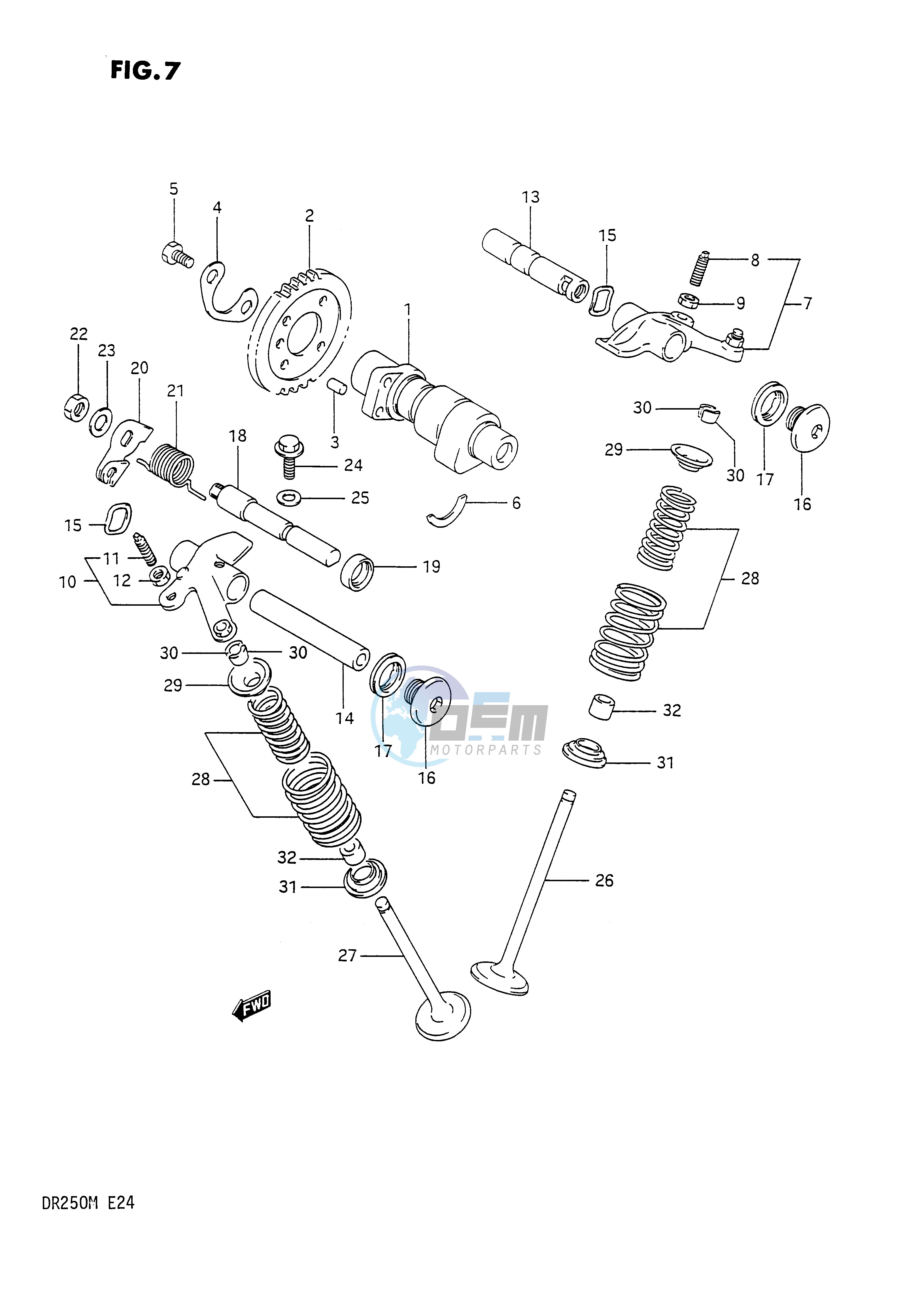 CAM SHAFT - VALVE