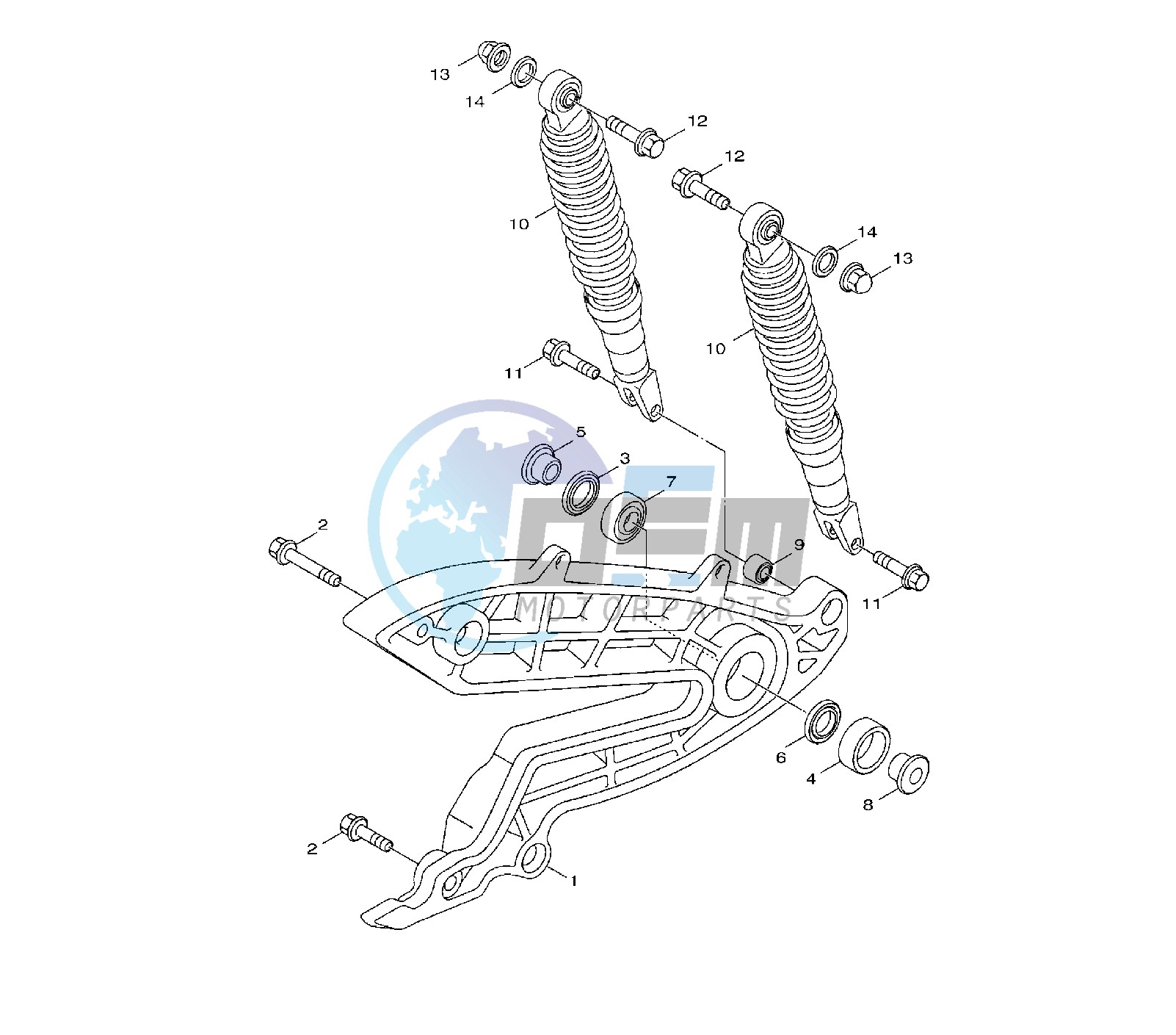 REAR SHOCK ABSORBER