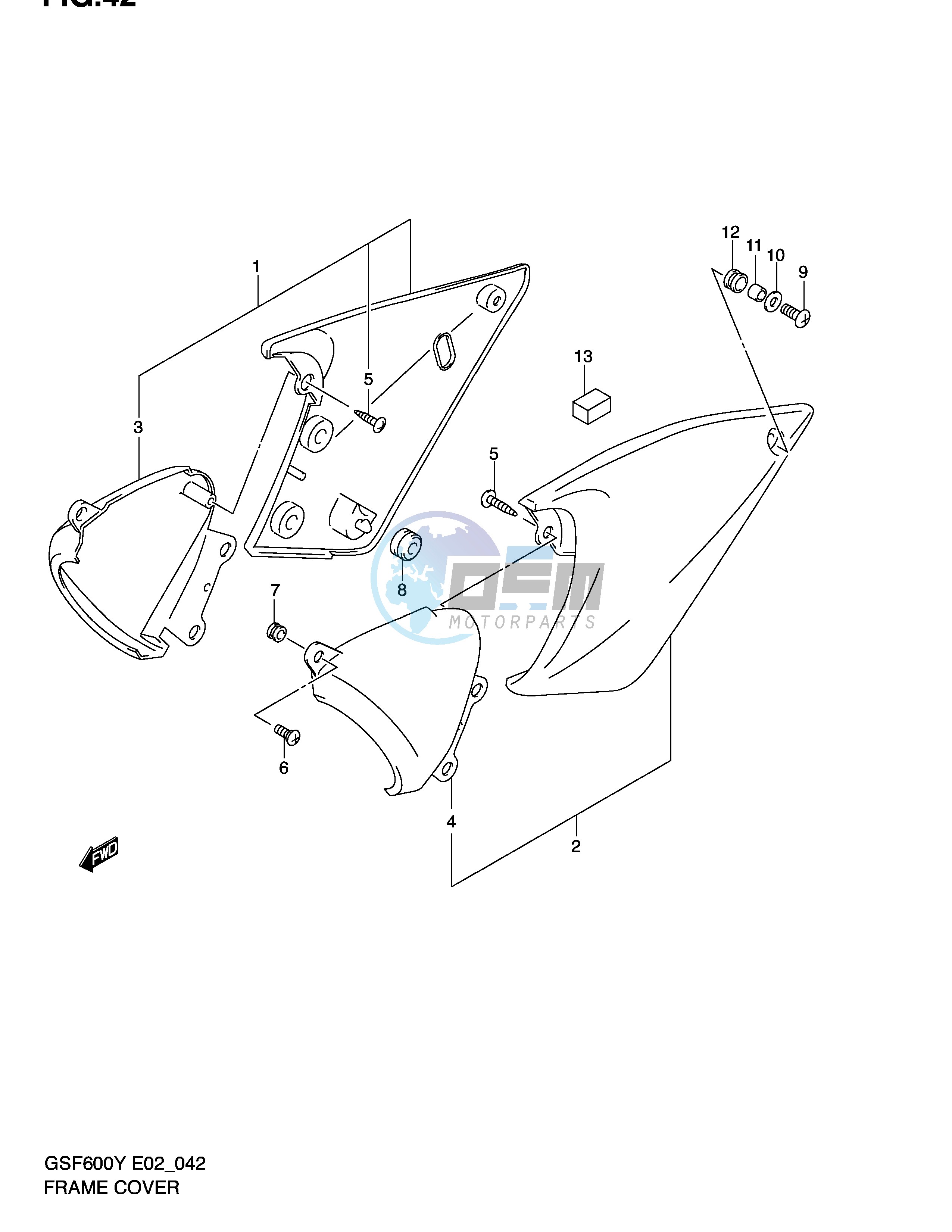 FRAME COVER (MODEL Y K1)