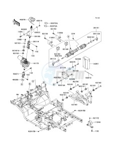 KAF 950 F [MULE 4010 DIESEL 4X4] (F9F-FAF) F9F drawing FRAME