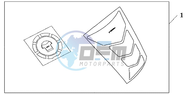 TANKPAD / FUEL LID COVER