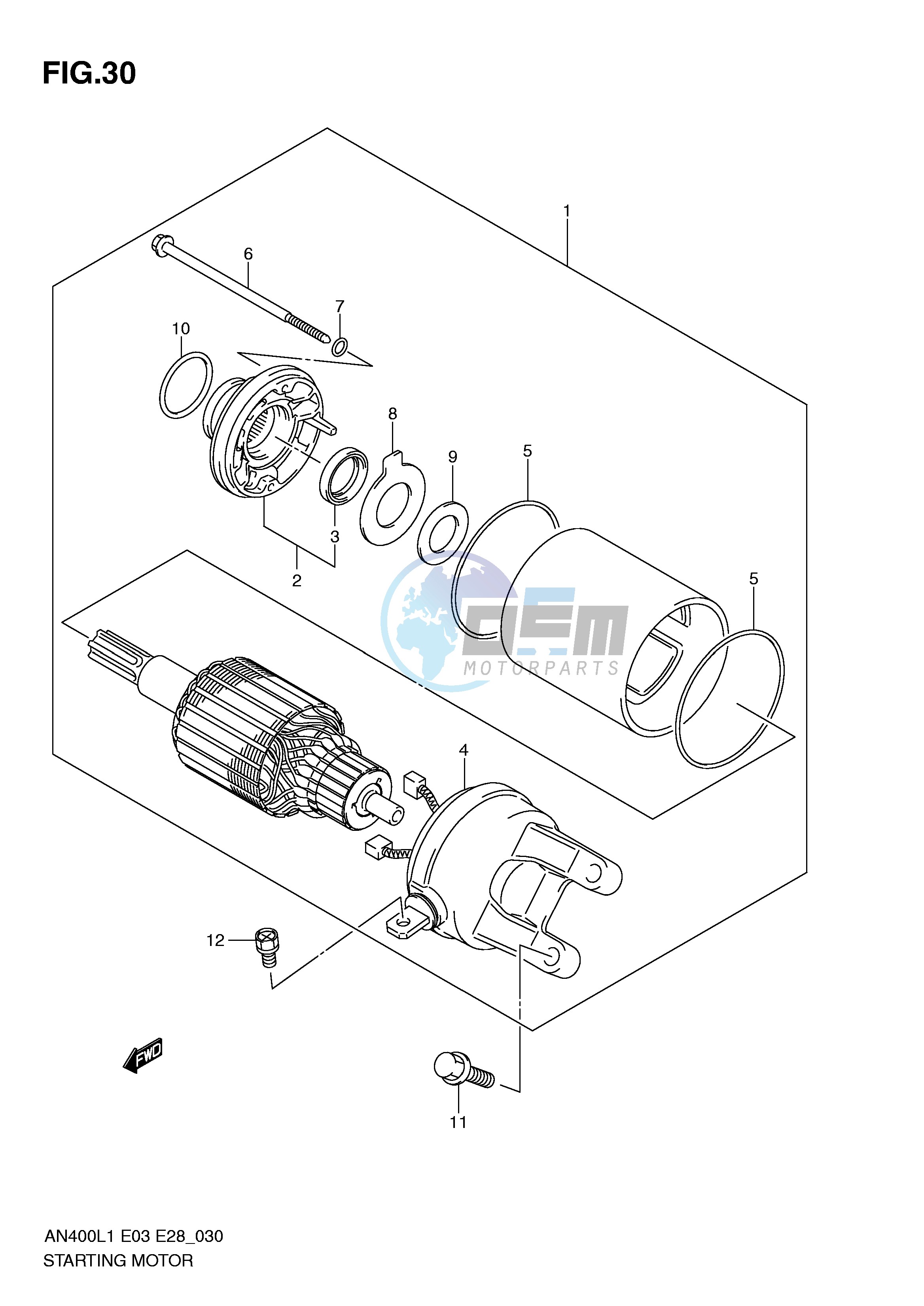 STARTING MOTOR