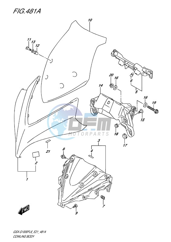 COWLING BODY