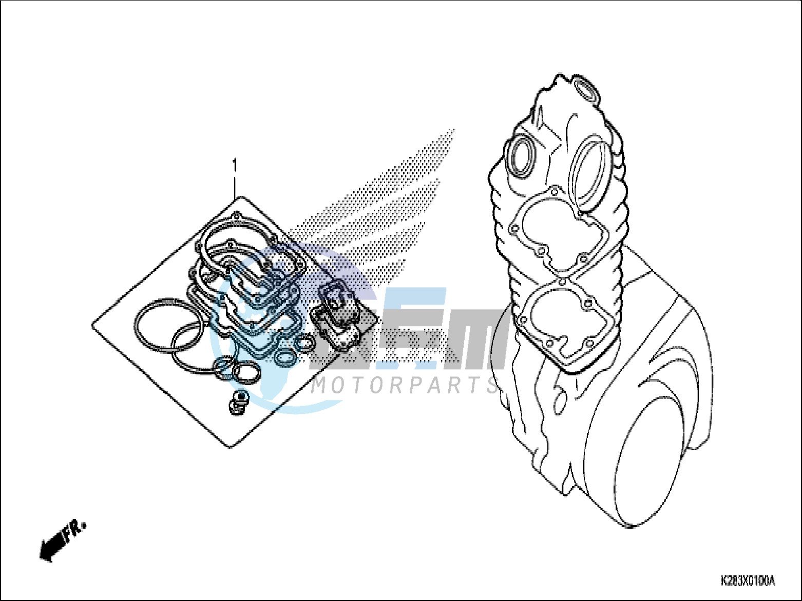 GASKET KIT A