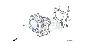 PES125R9 France - (F / CMF STC) drawing CYLINDER