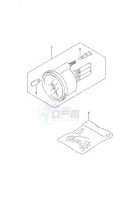 DF 9.9A drawing Opt: Meter - w/Remote Control