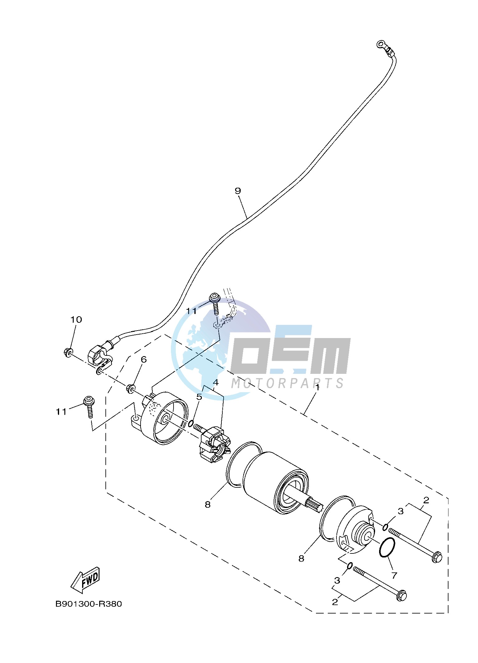 STARTING MOTOR