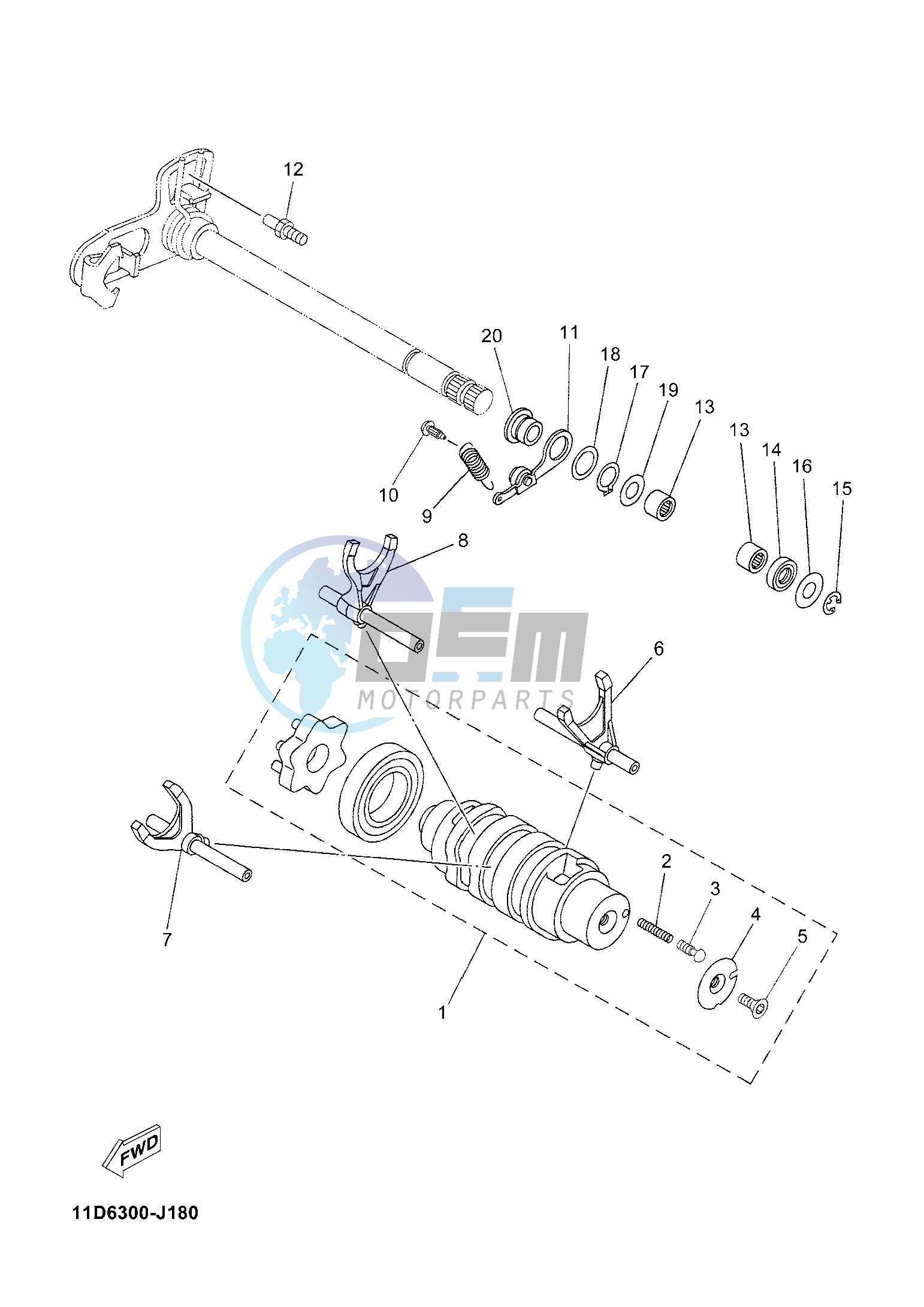 SHIFT CAM & FORK