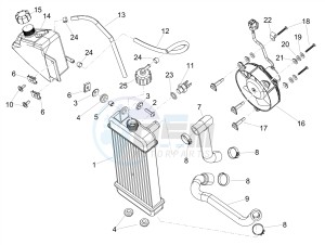 RX 125 E4 (APAC) drawing Cooling system