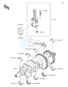 VERSYS 1000 KLZ1000BHF XX (EU ME A(FRICA) drawing Crankshaft