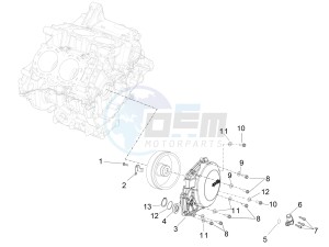 RSV4 1000 RR (EMEA) (EU, IL) drawing Flywheel cover