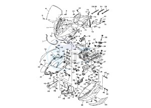 TDM ABS 900 drawing COWLING