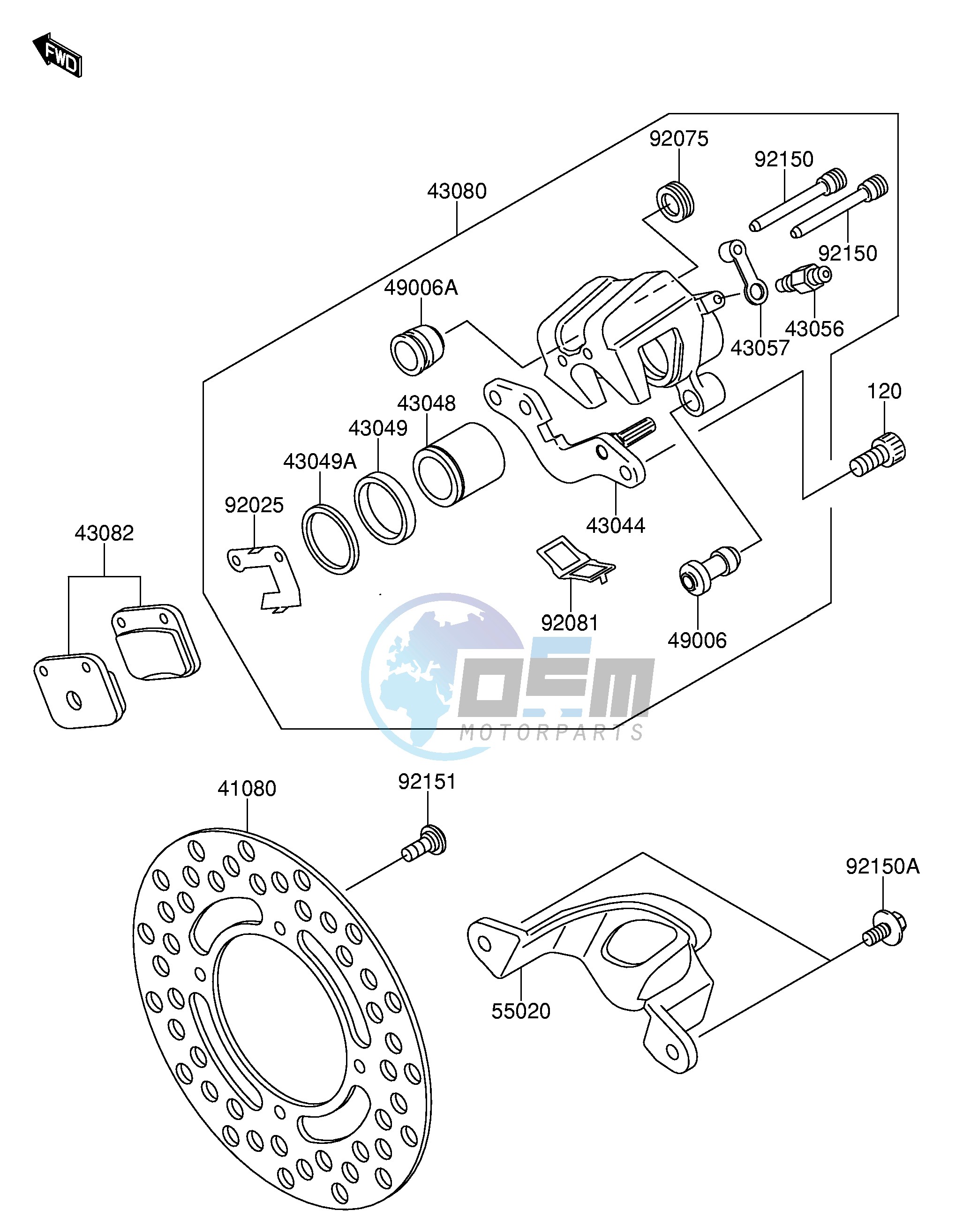 REAR BRAKE