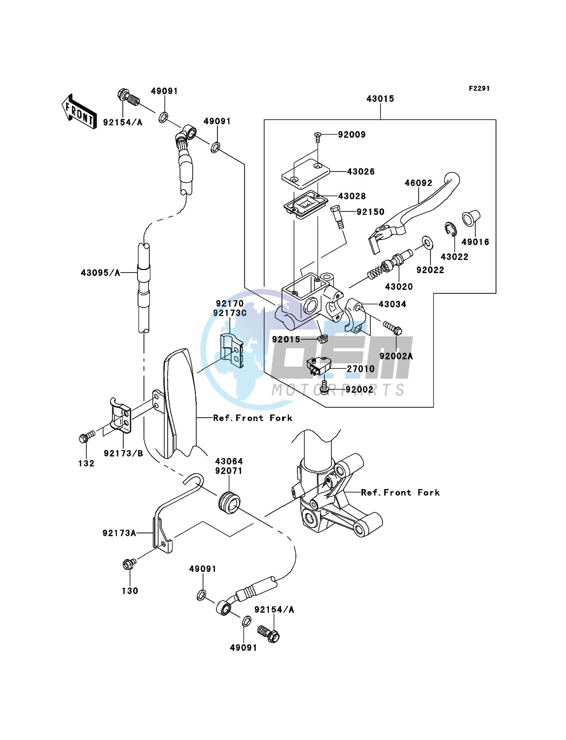 Front Master Cylinder