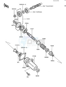 KLT 160 A [KLT160] (A1) [KLT160] drawing FRONT BEVEL GEARS