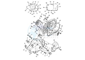 BT BULLDOG 1100 drawing CRANKCASE COVER