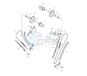 XVS A MIDNIGHT STAR 950 drawing CAMSHAFT AND TIMING CHAIN