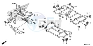 TRX250TME FOURTRAX RECON Europe Direct - (ED) drawing CARRIER