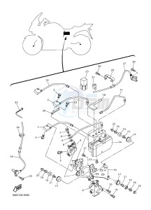 FJR1300A FJR1300-A FJR1300A ABS (B888) drawing ELECTRICAL 3