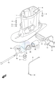 DF 200A drawing Drive Shaft Housing