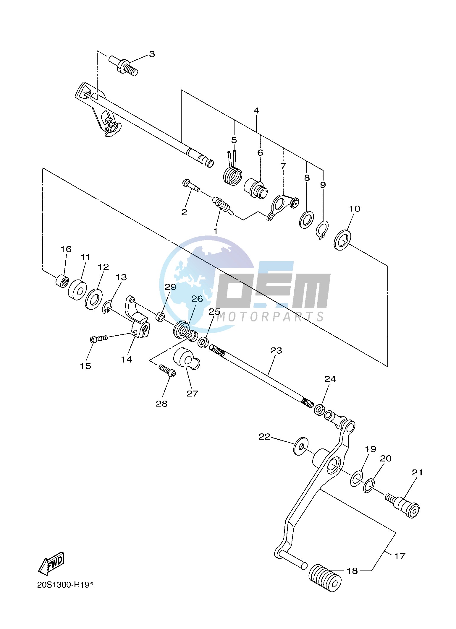 SHIFT SHAFT