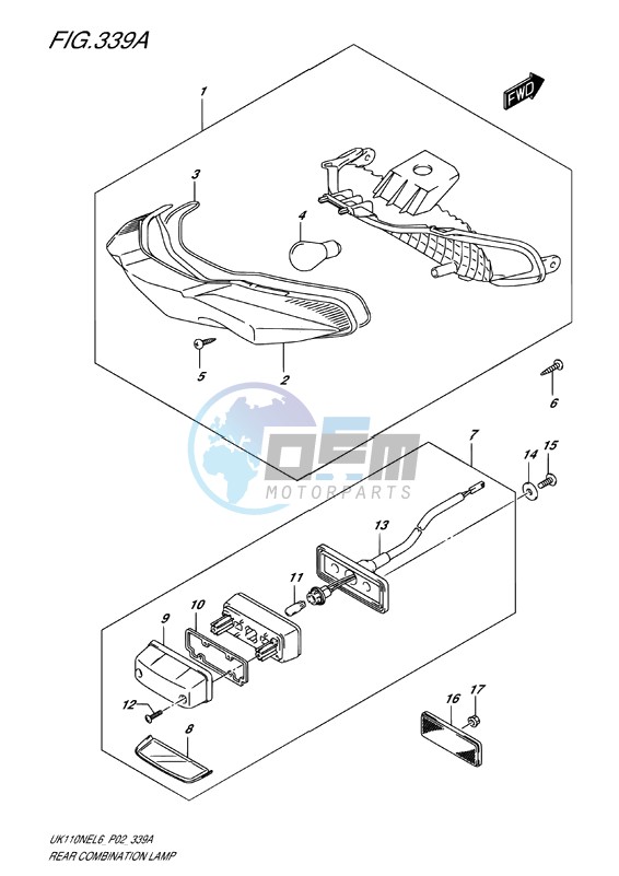 REAR COMBINATION LAMP