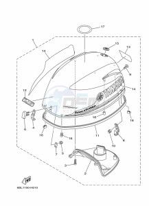 T25LA-2009 drawing TOP-COWLING