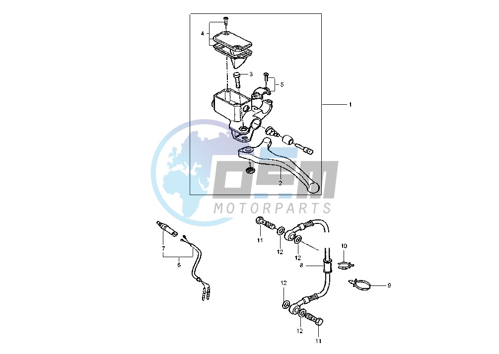 REAR MASTER CYLINDER