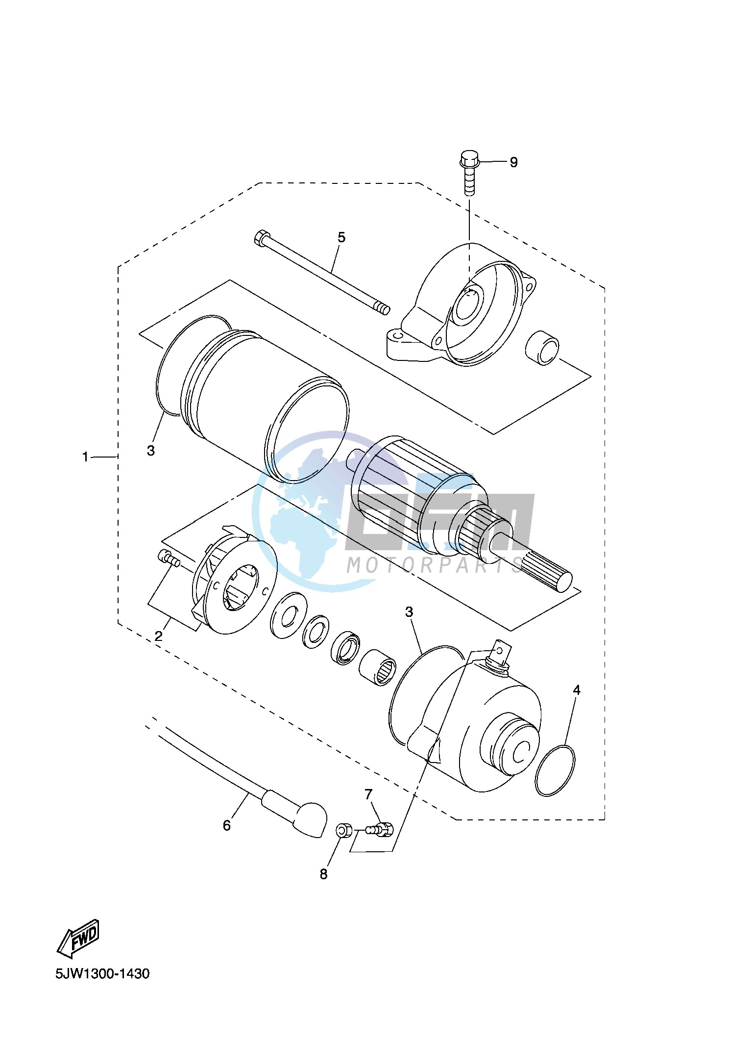 STARTING MOTOR