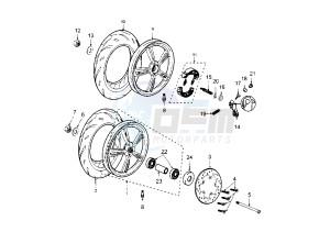 LOOXOR TSDI - 50 cc drawing WHEELS