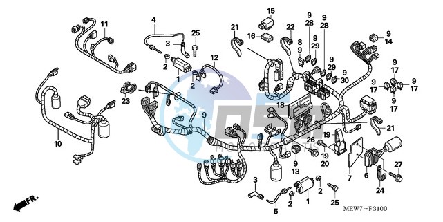 WIRE HARNESS/ IGNITION COIL