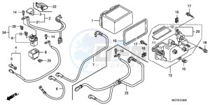 FJS400D9 SI - (SI) drawing BATTERY