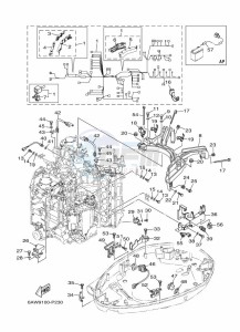 F350AETX drawing ELECTRICAL-5