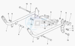 Breva 750 IE IE drawing Frame II