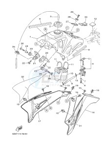 TT-R110E (5B6U 5B6V 5B6W 5B6W) drawing FUEL TANK