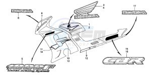 CBR1000F drawing STRIPE/MARK (4)