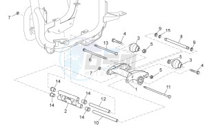 Scarabeo 125-200 Light carb. drawing Connecting rod