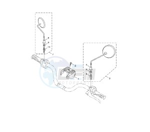 YW BW'S 125 drawing COWLING