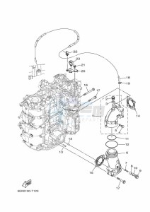 F115BETX drawing EXHAUST