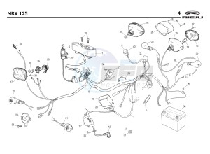 MRX 125 4T drawing ELECTRICS