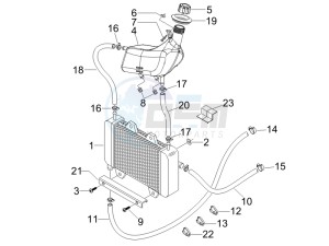 Runner 50 Pure Jet Race drawing Cooling system