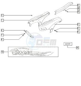 LUXE_25_T-X 50 T-X drawing Decals