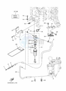 F350AETX drawing FUEL-SUPPLY-1