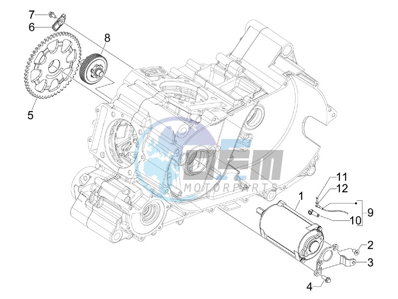 Starter - Electric starter