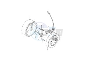 FZ6 600 drawing GENERATOR