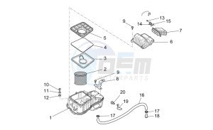 1200 Sport 8V drawing Air box